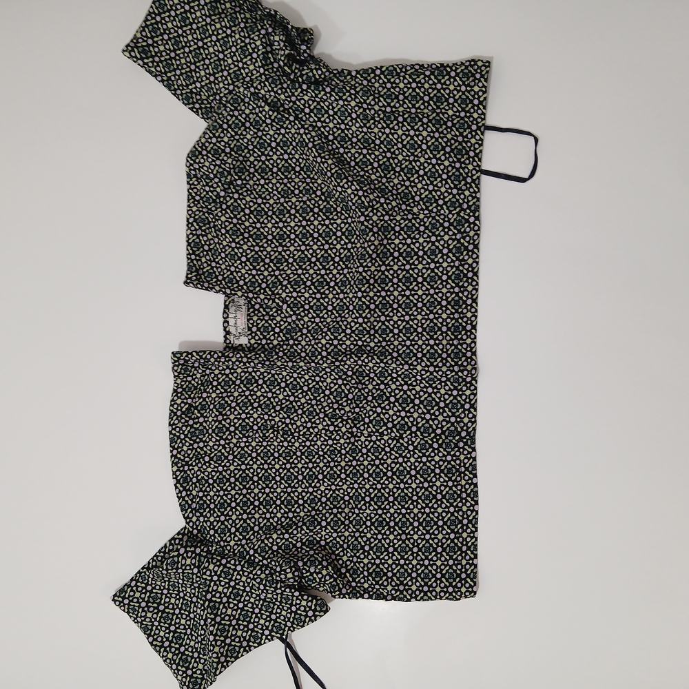 Black and White Patterned Top